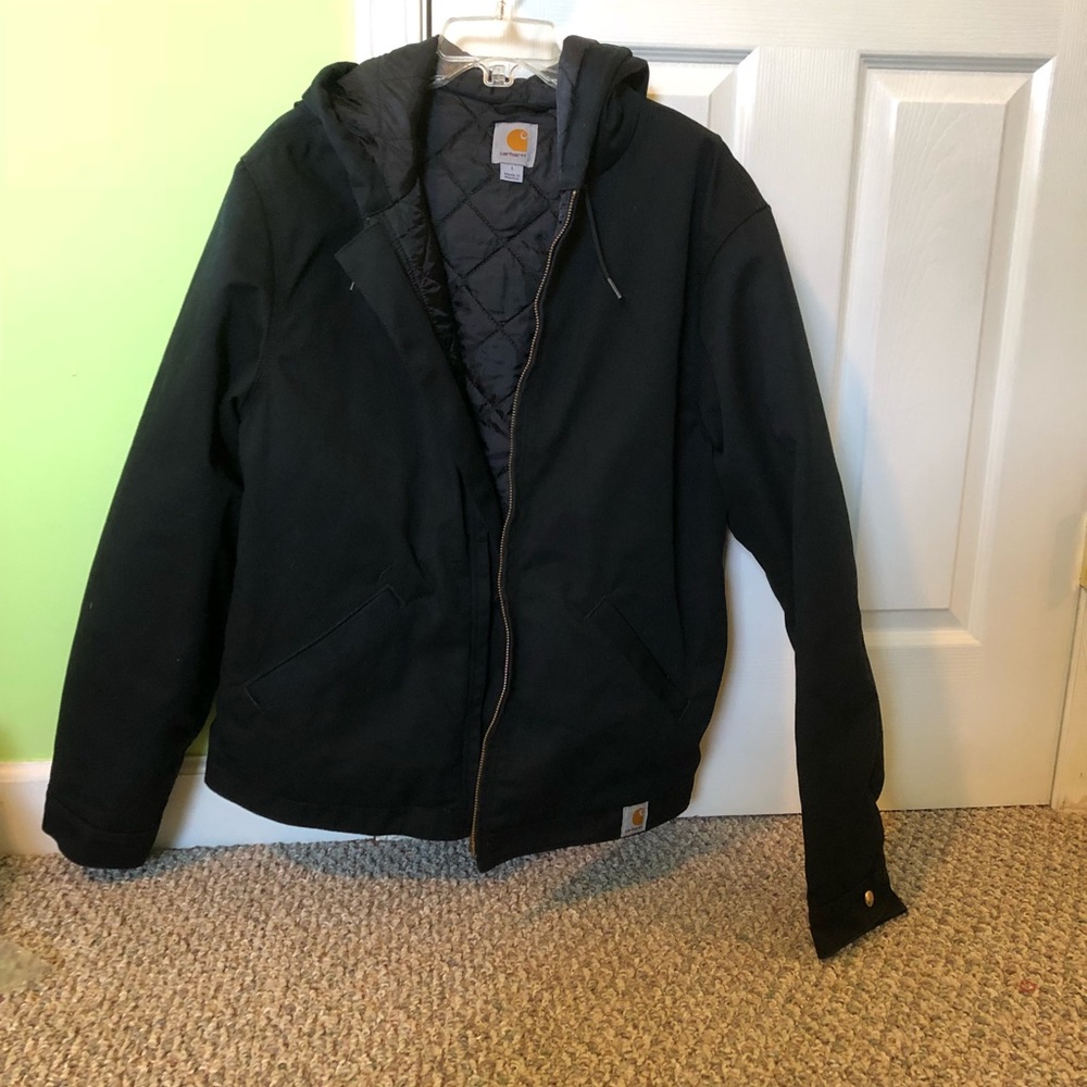 Carhartt Jacket Women’s Large Black coat